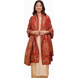 naureen Women Premium Faux Pashmina Shawl, Warm and Soft, 40x80 inch-picture-17