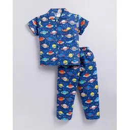 nauti kidz Boy Cartoon Nightsuit Set-picture-52