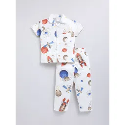 NAUTI KIDZ Boys Printed Night suit-picture-37