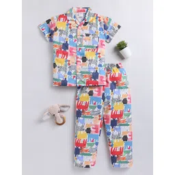 NAUTI KIDZ Boys Printed Night suit-picture-49