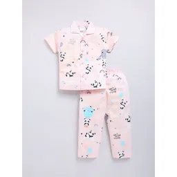 NAUTI KIDZ Boys Pure Cotton Graphic Printed Night suit-picture-48