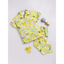 NAUTI KIDZ Boys Pure Cotton Printed Night suit-picture-17