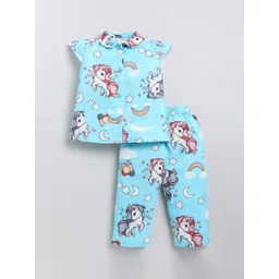 NAUTI KIDZ Girls Printed Night suit-picture-28