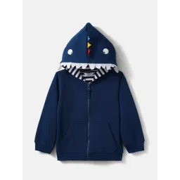 Nauti Nati Boys Blue Regular Fit Sweatshirt-picture-33