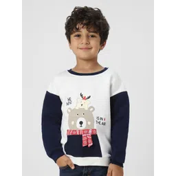 Nauti Nati Boys Colourblocked Sweatshirt-picture-36