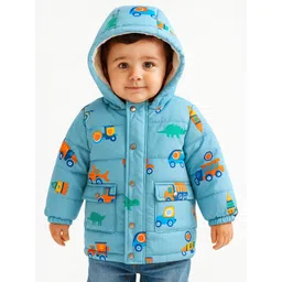 Nauti Nati Boys Hooded Graphic Padded Jacket-picture-17