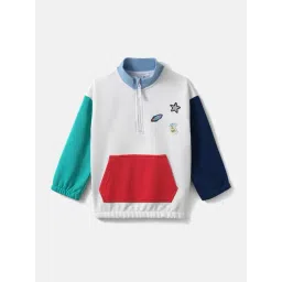 Nauti Nati Boys Multicolor Color Block Regular Fit Sweatshirt-picture-41
