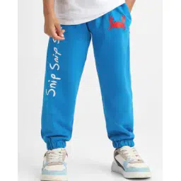 nauti nati Boys Typographic Print Straight Fit Cargo Pants-picture-29