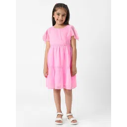 Nauti Nati Flared Sleeve Ruffled Fit & Flare Dress-picture-54