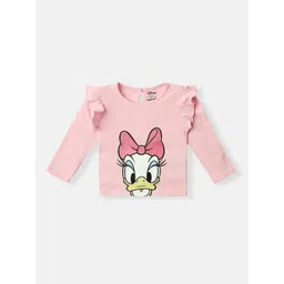 Nauti Nati Girls Printed Bio Finish T-shirt-picture-24