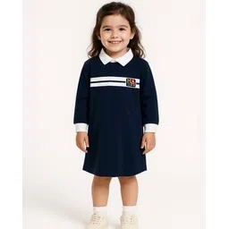 nauti nati Girls Printed Sweatshirt with Spread Collar-picture-12