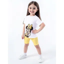 Nauti Nati Girls Printed T-shirt with Shorts-picture-19