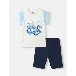 Nauti Nati Girls Printed Top with Shorts-picture-42