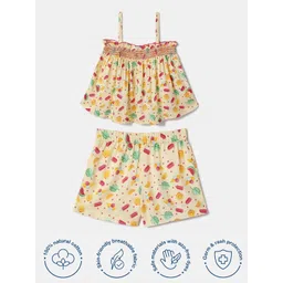 Nauti Nati Girls Printed Top with Shorts-picture-36