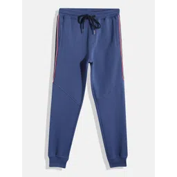 Nautica Boys Regular Fit Brand Logo Paneling Detail Joggers-picture-49