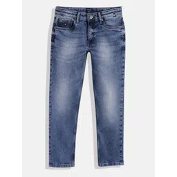 Nautica Boys Slim Fit Heavy Fade Stretchable Jeans-picture-18