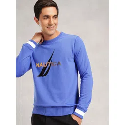 Nautica Brand Logo Printed Sweatshirt-picture-15