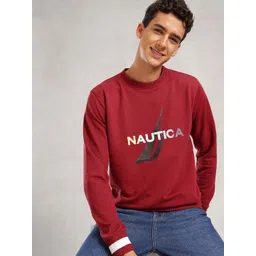 Nautica Brand Logo Printed Sweatshirt-picture-25