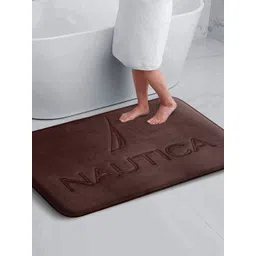 Nautica Brown Anti-Skid 2000 GSM Bath Mat-picture-35