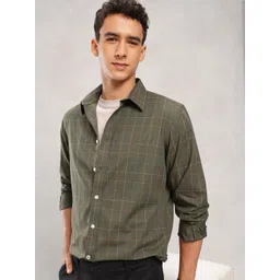 Nautica Checked Pure Cotton Casual Shirt-picture-13