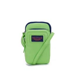 Nautica Colourblocked Structured Sling Bag with Applique-picture-21