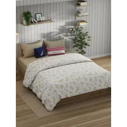 Nautica Marina Bay Ivory Cotton Floral Double Comforter-picture-27