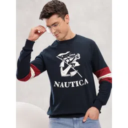 Nautica Men Brand Logo Printed Sweatshirt-picture-11