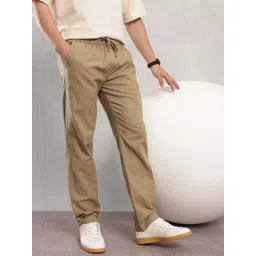 Nautica Men Pure Cotton Regular Trousers-picture-10