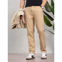 Nautica Men Pure Cotton Slim Fit Chinos Trousers-picture-21
