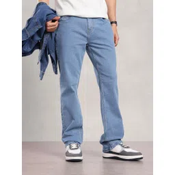 Nautica Men Relaxed Fit Light Fade Stretchable Jeans-picture-39