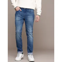 Nautica Men Slim Fit Heavy Fade Stretchable Jeans-picture-41