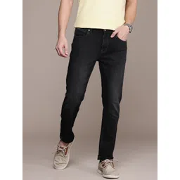 nautica Men Slim Mid Rise Black Jeans-picture-11