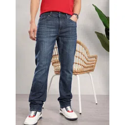 Nautica Men Straight Fit Mid-Rise Light Fade Stretchable Jeans-picture-37