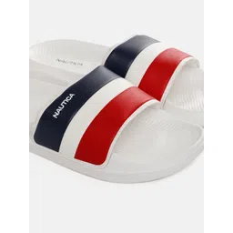 Nautica Men Striped Sliders image 3