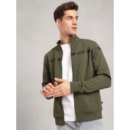 Nautica Mock Collar Striped Sweatshirt-picture-37