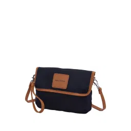 Nautica Navy Blue & Red Solid Medium Sling Handbag image 5