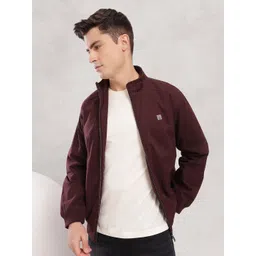 Nautica Solid Mock Collar Bomber Jacket-picture-37