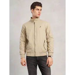 Nautica Spread Collar Pure Cotton Bomber Jacket image 2