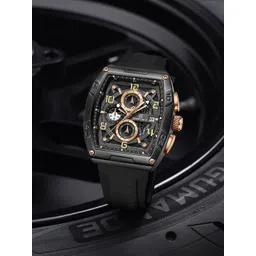 Naviforce Men Brass Embellished Dial & Straps Analogue Chronograph Watch NF8052 BRGB-picture-33