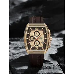Naviforce Men Embellished Dial & Straps Analogue Watch NF6101_RG Y CE-picture-23