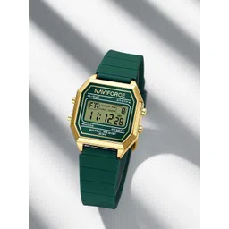 Naviforce Women Asymmetric Dial & Digital Watch NF5063T G-GN-GN-picture-21