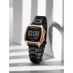 Naviforce Women Dial & Stainless Steel Straps Digital Watch NF5047_RG B-picture-16