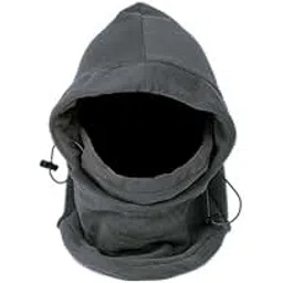 navkar crafts Navkar CraftsThermal Warm Fleece Full Face Balaclava Mask, Head & Neck Cover Warmer Windproof Hooded Scarf Hat for Winter and Sports-picture-16