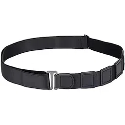 navkar crafts Shirt Stay Tucker Belt | Elastic and Adjustable Garter | Stylish and Comfortable Tucker Shirt Stay Tuck Belt For Men and Women | Non-Slip Strechable Belts (Black)-picture-15