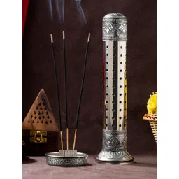 NAVRANG Grey Incense Stick Holder-picture-35