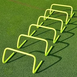 navrang Sports Speed Training and Practice Hurdle Track and Fields 6 inch for Unisex Adult Yellow Color Pack of (6 Pices)-picture-21