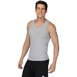 navro Mens Ribbed Cotton Vest Bio-Washed-picture-11
