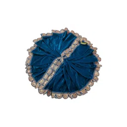 Navti Creations Embroidered Velvet Dupatta with Beads and Stones-picture-21