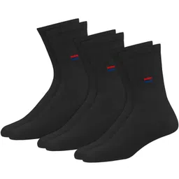 navy sport Men Solid Mid-Calf/Crew-picture-23