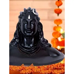 Navyaksh Black Adi Yogi Decorative Showpiece-picture-25